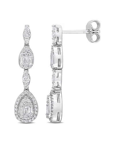 DIAMOND SELECT CUTS DIAMOND SELECT CUTS 14K 0.88 CT. TW. DIAMOND DROP EARRINGS