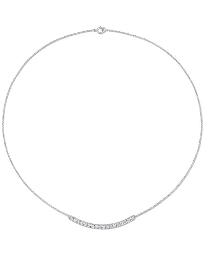 DIAMOND SELECT CUTS DIAMOND SELECT CUTS 14K 0.99 CT. TW. DIAMOND BAR NECKLACE