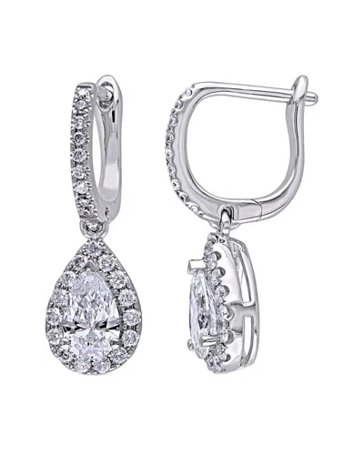 DIAMOND SELECT CUTS 14K 1.40 CT. TW. DIAMOND DROP EARRINGS