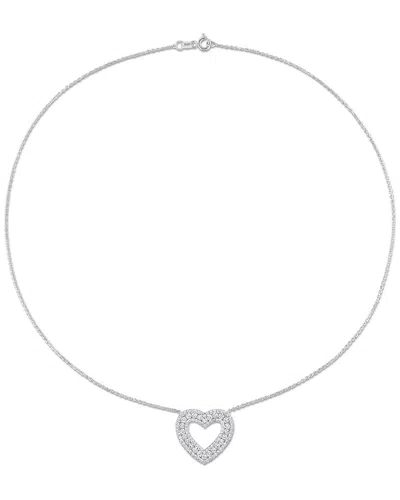 DIAMOND SELECT CUTS 14K 1.43 CT. TW. DIAMOND HEART NECKLACE