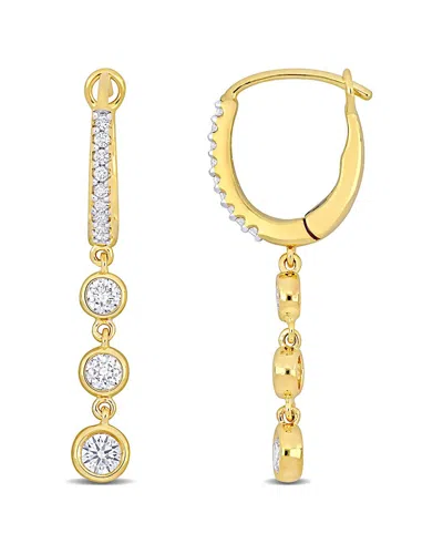 DIAMOND SELECT CUTS DIAMOND SELECT CUTS 14K 2.49 CT. TW. DIAMOND DANGLE EARRINGS