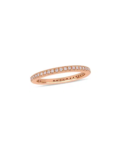 DIAMOND SELECT CUTS 14K ROSE GOLD 0.25 CT. TW. DIAMOND ETERNITY RING