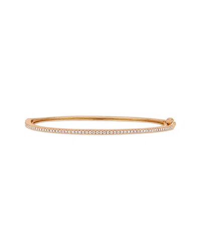 DIAMOND SELECT CUTS 14K ROSE GOLD 0.50 CT. TW. DIAMOND BANGLE