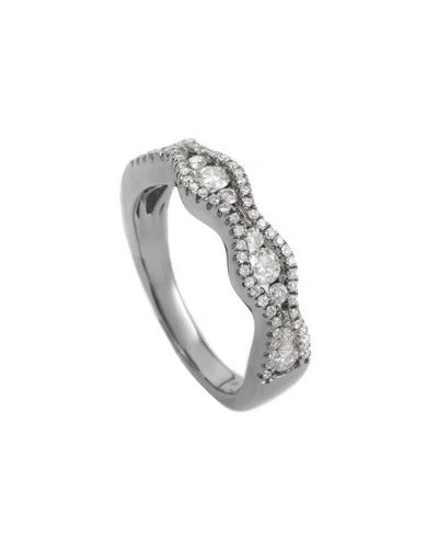 DIAMOND SELECT CUTS 18K & RHODIUM 0.57 CT. TW. DIAMOND RING