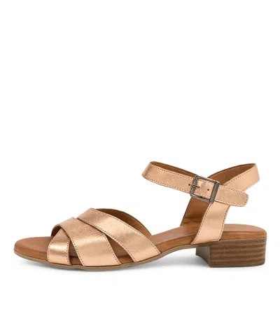 DIANA FERRARI DIANA FERRARI COLMAT BLACK LEATHER SANDALS WOMENS SHOES CASUAL