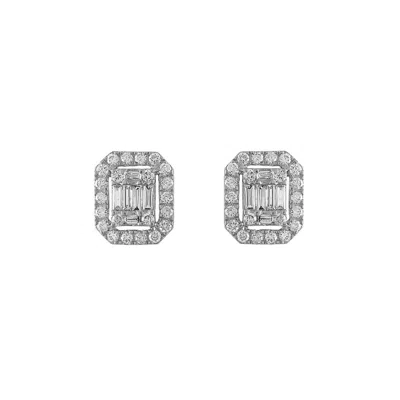 DIANA M. 0.75 DIAMOND STUDS