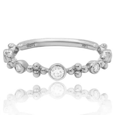 DIANA M. 14K WHITE GOLD 0.30CT DIAMOND RING