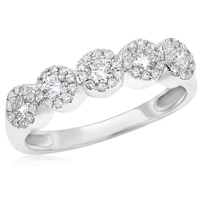 DIANA M. 14K WHITE GOLD 0.53CT DIAMOND RING