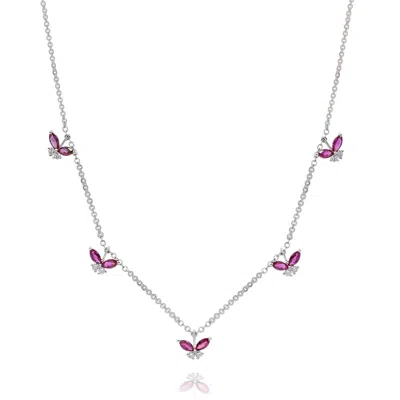 DIANA M. DIAMOND NECKLACE