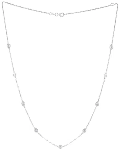 DIANA M. DIANA M. FINE JEWELRY 14K 1.10 CT. TW. DIAMOND STATION NECKLACE