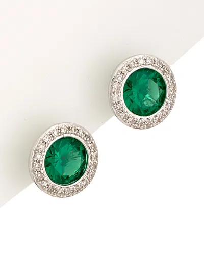 DIANA M. DIANA M. FINE JEWELRY 14K 1.27 CT. TW. DIAMOND & EMERALD STUDS