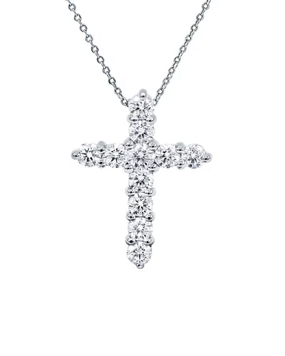 DIANA M. DIANA M. FINE JEWELRY 18K 1.00 CT. TW. DIAMOND CROSS NECKLACE