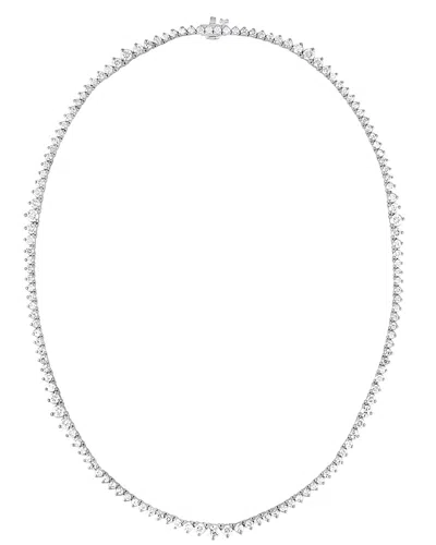 DIANA M. DIANA M. FINE JEWELRY 18K 15.50 CT. TW. DIAMOND TENNIS NECKLACE