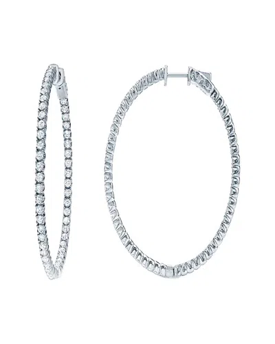 DIANA M. DIANA M. FINE JEWELRY 18K 1.60 CT. TW. DIAMOND HOOPS