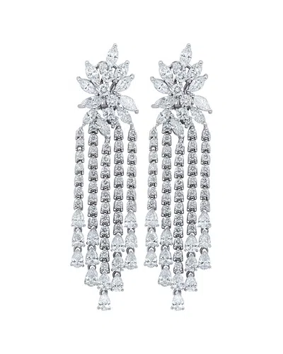 DIANA M. DIANA M. FINE JEWELRY 18K 17.00 CT. TW. DIAMOND EARRINGS