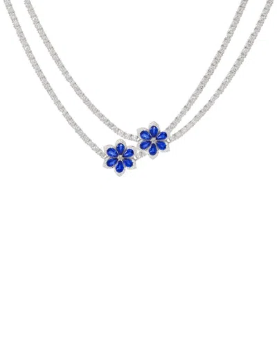 DIANA M. DIANA M. FINE JEWELRY 18K 31.18 CT. TW. DIAMOND & SAPPHIRE NECKLACE