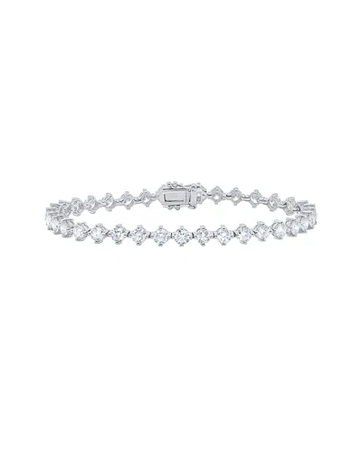 DIANA M. DIANA M. FINE JEWELRY 18K 6.35 CT. TW. DIAMOND TENNIS BRACELET