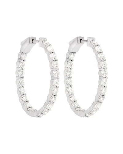 DIANA M. DIANA M. FINE JEWELRY 18K 7.20 CT. TW. DIAMOND HOOPS