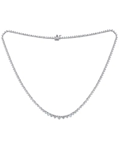 DIANA M. DIANA M. FINE JEWELRY 18K 8.21 CT. TW. DIAMOND TENNIS NECKLACE