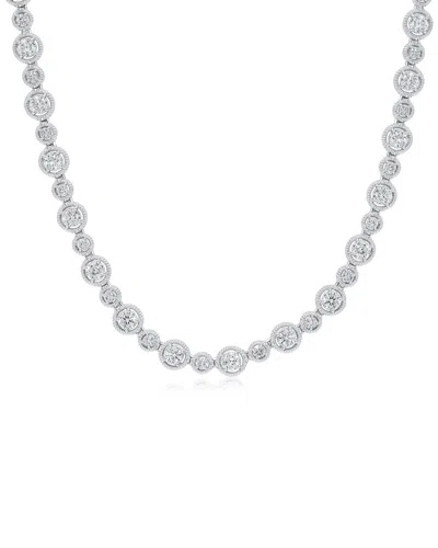 DIANA M. DIANA M. FINE JEWELRY 18K 9.60 CT. TW. DIAMOND NECKLACE