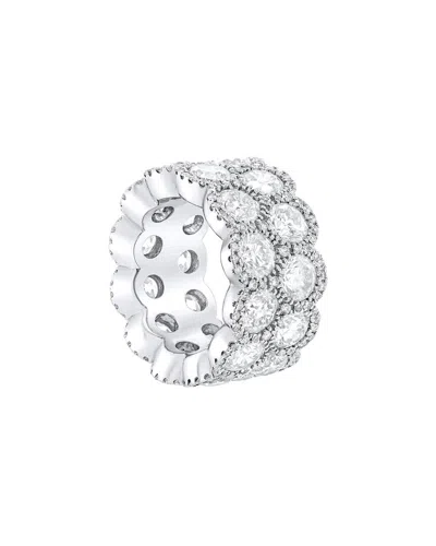 DIANA M. DIANA M. FINE JEWELRY WHITE GOLD 13.26 CT. TW. DIAMOND ETERNITY RING
