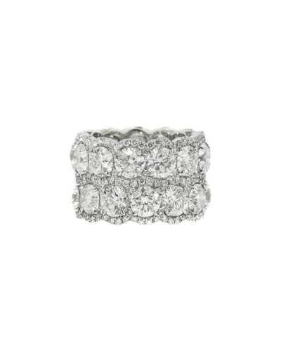 DIANA M. DIANA M. FINE JEWELRY WHITE GOLD 14.45 CT. TW. DIAMOND ETERNITY RING
