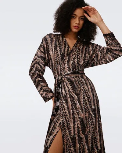 DIANE VON FURSTENBERG BABETTE REVERSIBLE WRAP DRESS