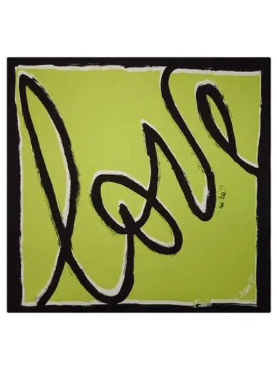 DIANE VON FURSTENBERG FLAG SILK SCARF