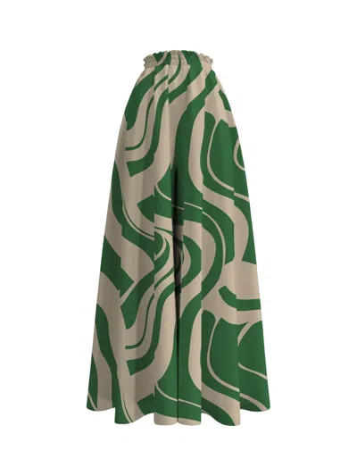 DIARRABLU JANT FSC CERTIFIED VISCOSE PANTS – LUZE OLIVE