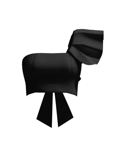 DIARRABLU PRINTED LINEN DEE TOP