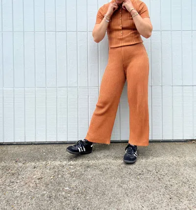 DIARTE SILVESTRE TROUSER IN CARAMEL