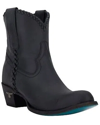 DIBA TRUE LANE WOMEN'S PLAIN JANE MATTE BOOTIES - ROUND TOE BLACK 8 M