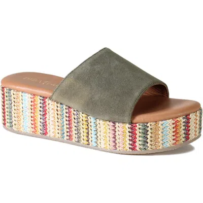 DIBA TRUE DIBA TRUE ROCK STEADY PLATFORM SLIDE SANDAL