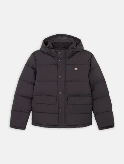 DICKIES JACKETS AND JACKETS MAN DICKIES GLACIER PUFFER - DK0A4Y3W BLK1 BLACK