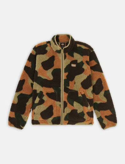DICKIES JACKETS AND JACKETS MAN DICKIES MOUNT HOPE CAMO - DK0A8649 0IP IMPERIAL GREEN