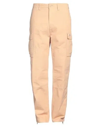 DICKIES DICKIES MAN PANTS CAMEL SIZE 34 COTTON