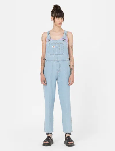DICKIES SALOPETTE WOMAN DICKIES CLASS DNM BIB W DK0A4XYCC 151 VNTG BLUE LIGHT