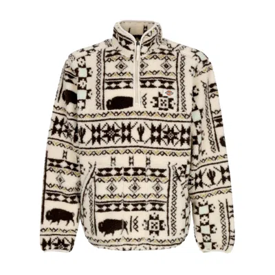 DICKIES SHIRT HIGH MAN HAYS QUARTER ZIP NORDIC AOP LIGHT