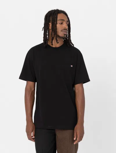 DICKIES T-SHIRT MAN DICKIES LURAY - DK0A4YFC BLK BLACK