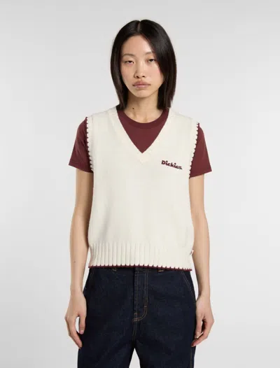 DICKIES WOMEN'S KNITWEAR DICKIES SLAYDEN VEST - DK0A87P2C481 SECRETARY