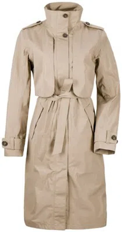 DIDRIKSONS DIDRIKSONS DAMEN MANTEL PARKA LOVA WNS COAT 3 BEIGE WINDDICHT WASSERDICHT