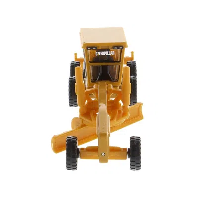 DIECAST MASTERS 1-87 HO SCALE YELLOW DIECAST MODEL TRACTOR FOR CAT CATERPILLAR 163H MOTOR GRADER