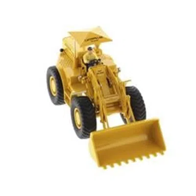 DIECAST MASTERS CAT CATERPILLAR 966A YELLOW WITH OPERATOR VINTAGE SERIES 1-50 DIECAST MODEL WHEEL LOADER