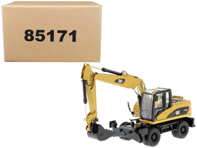DIECAST MASTERS CAT CATERPILLAR M316D WHEEL EXCAVATOR WITH OPERATOR "CORE CLASSICS SERIES" 1/50 DIECAST MODEL BY DIE
