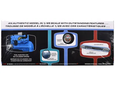 DIECAST MODEL AMT SKILL 2 MODEL KIT 1960 CHEVROLET APACHE PICKUP TRUCK "KUSTOM KRUISERS" 1/25 SCALE MODEL BY AMT