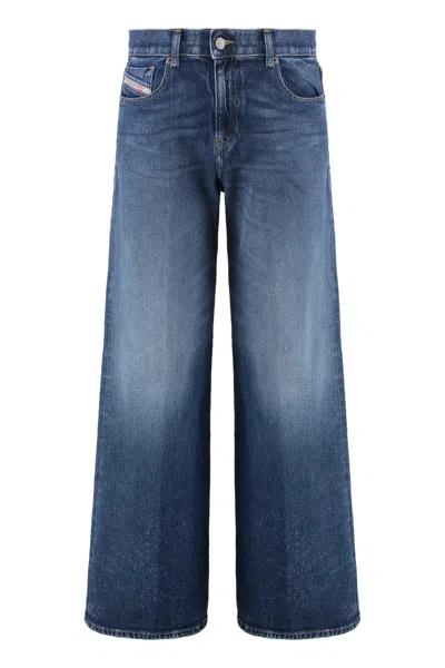 DIESEL DIESEL 1978 D-AKEMI HIGH-RISE FLARED JEANS