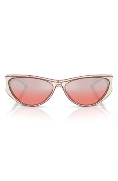 DIESEL DIESEL® 63MM OVERSIZE CAT EYE SUNGLASSES