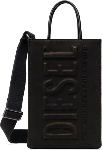 DIESEL BLACK 'LES SHOPPERS M X' TOTE