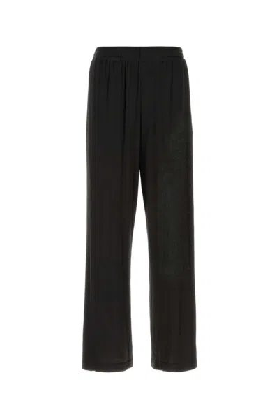 DIESEL MEN BLACK STRETCH ACETATE P-JESTER PANT, 32 LUXURY PANTS FOR MEN DARVEYS