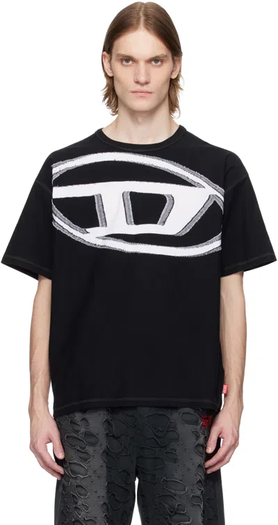 DIESEL BLACK T-DOXT T-SHIRT